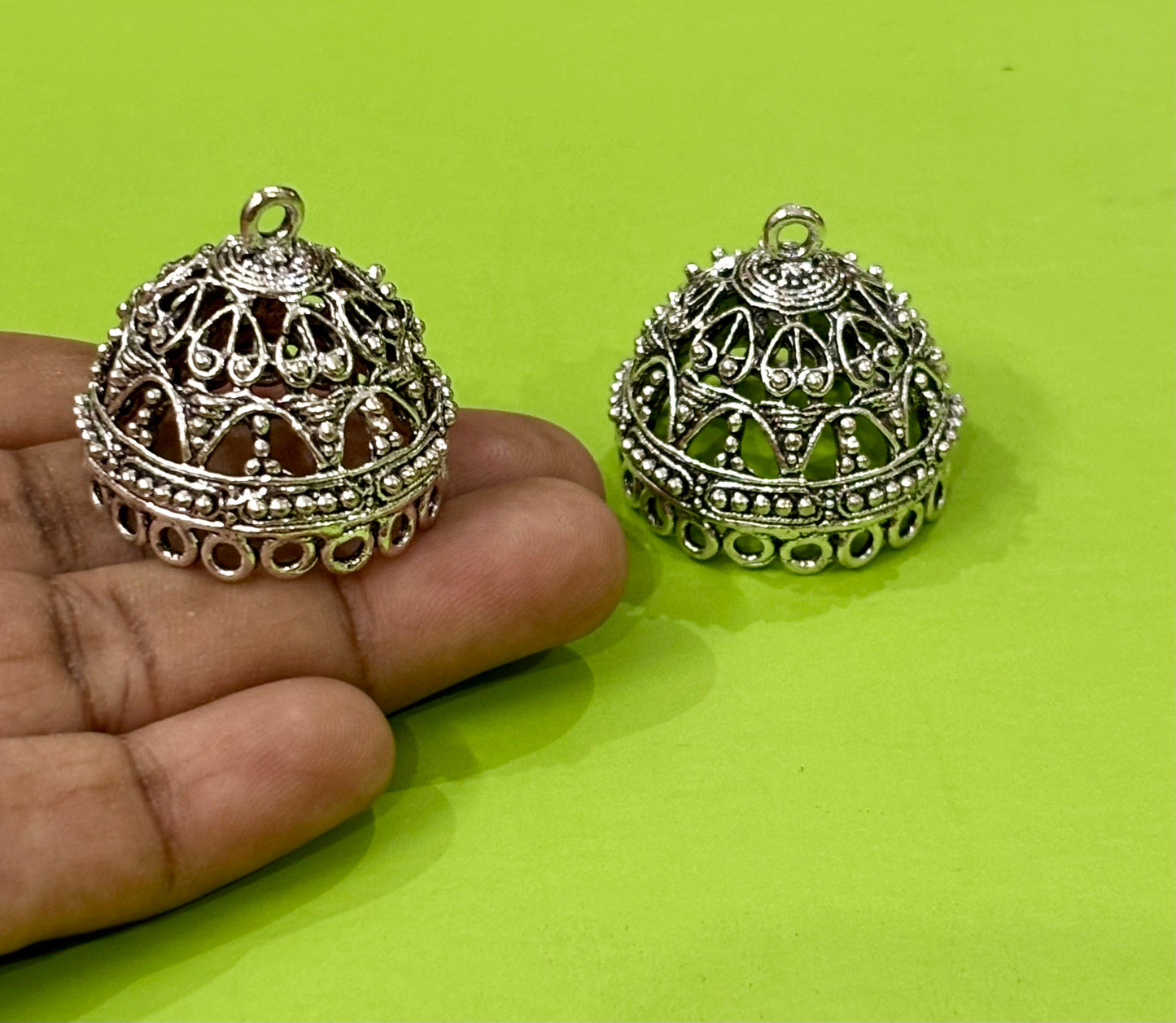 Oxidized Jhumka Base