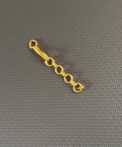 Mini Gold Tone Short Link Extension Chain