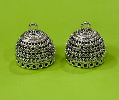 Intricate Metal Jhumka Base