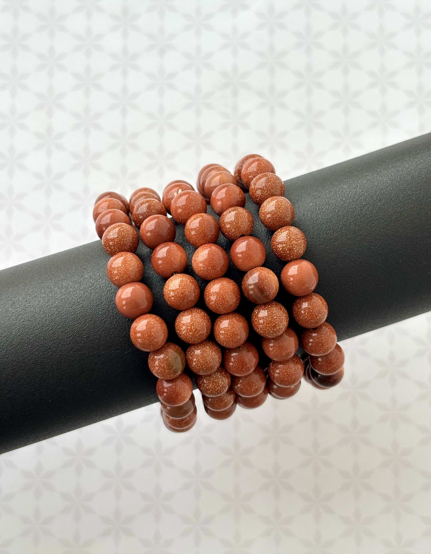 Sparkling Brown Goldstone Bracelet - Sale