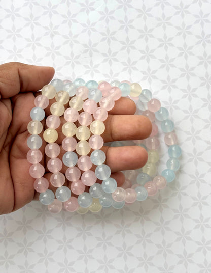Pastel Mixed Gemstone Bracelet