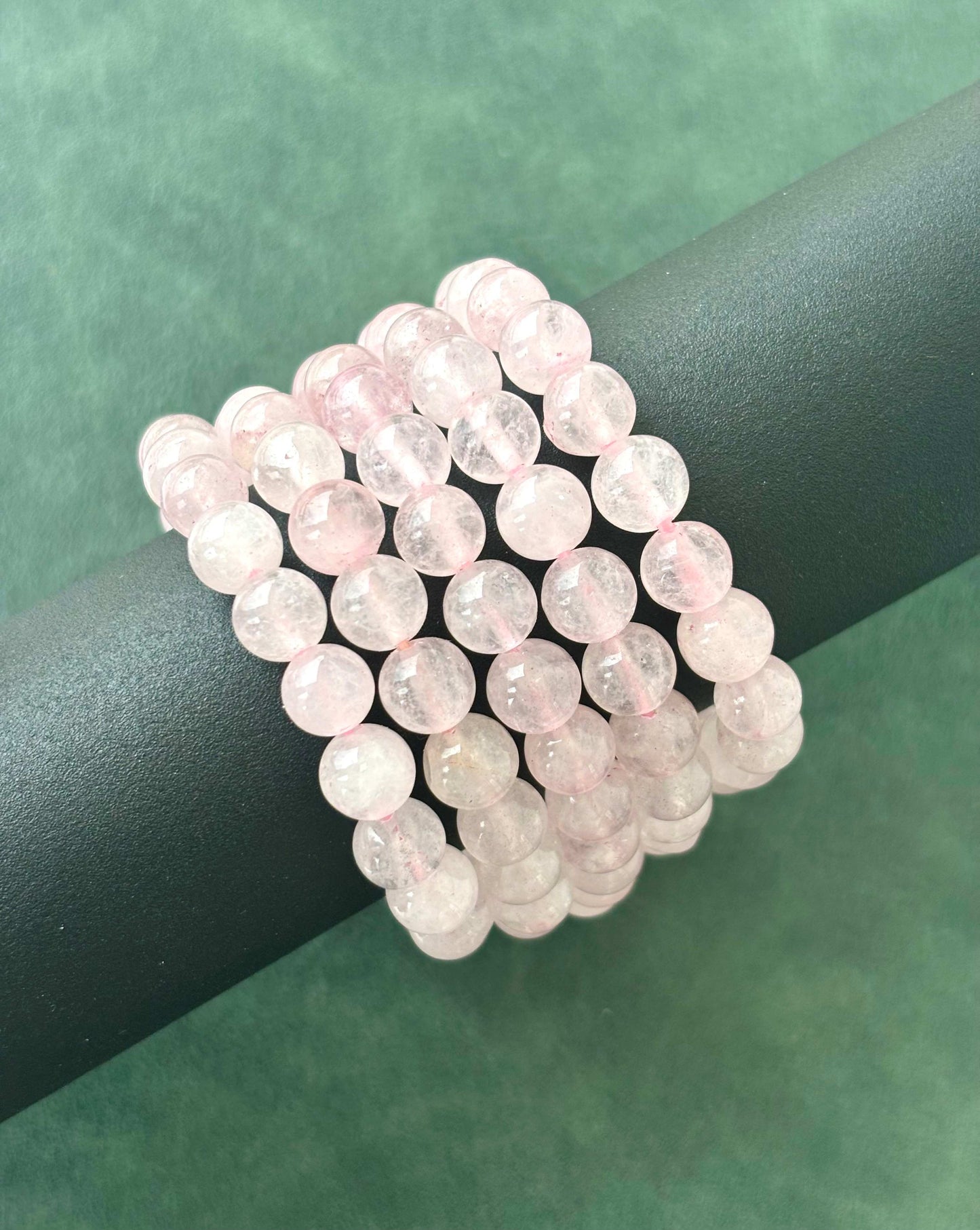 Natural Rose Quartz Gemstone Bracelet