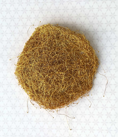 Gold Ball Head Pins for Jewelry Making thin 28 gauge