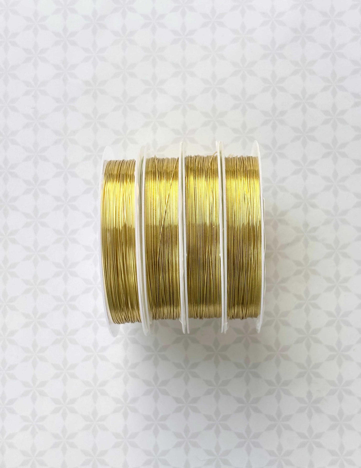 Gold Beading and Jewelry Wire Spools 0.5MM