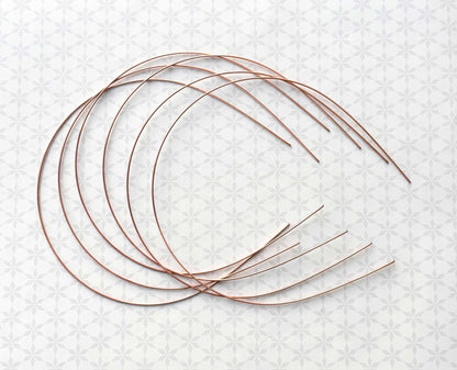 Slim Copper Hairbands