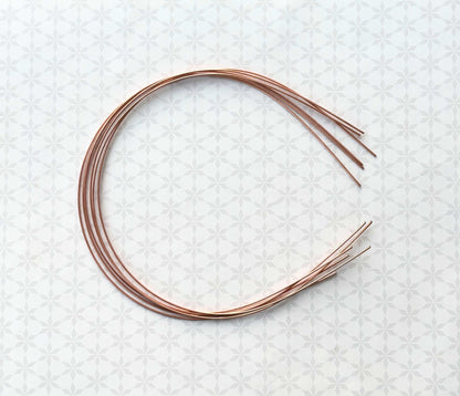 Slim Copper Hairbands