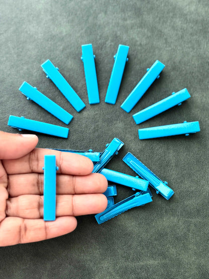 Blue Alligator Clips