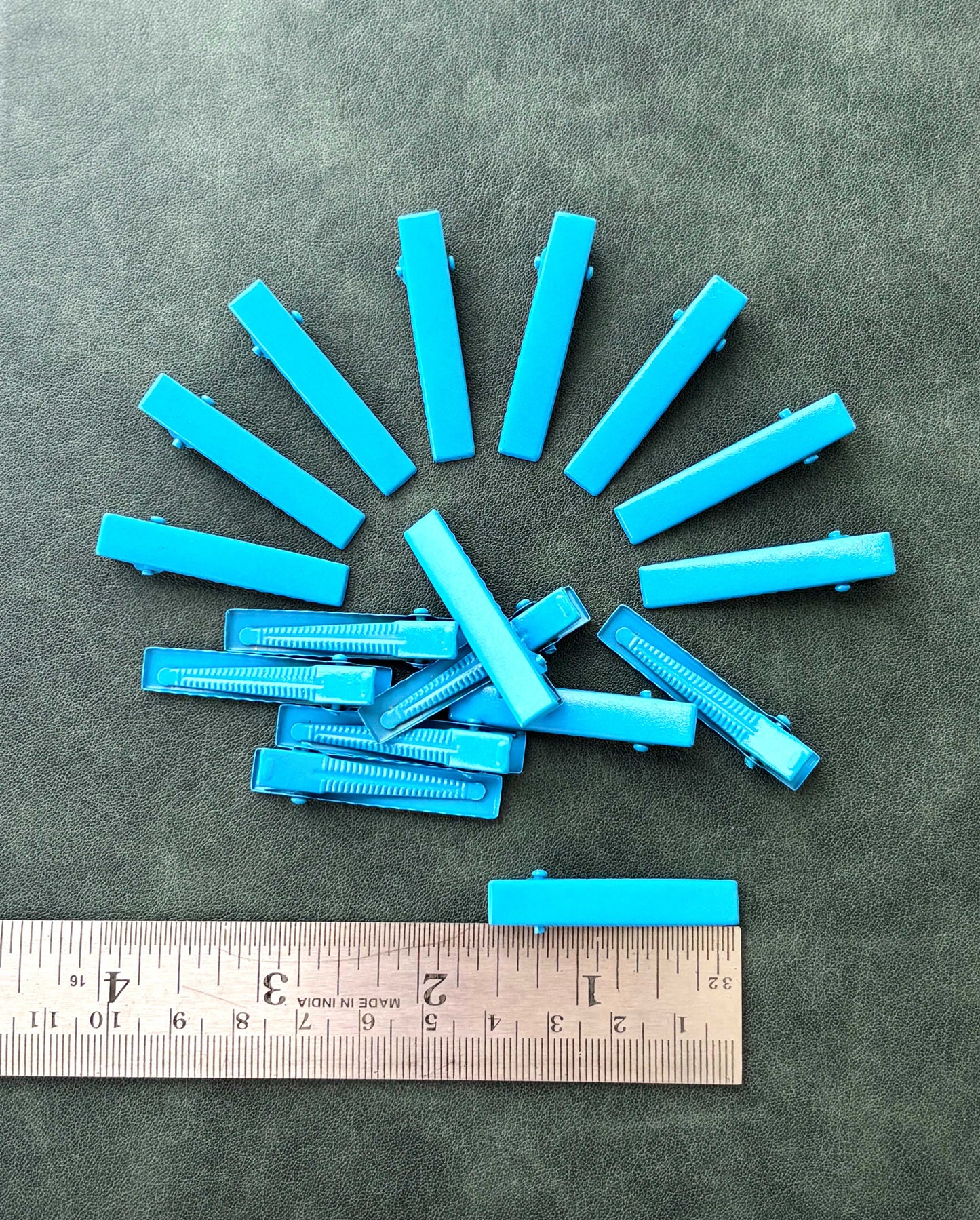 Blue Alligator Clips