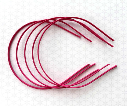 Rose Satin Hairbands