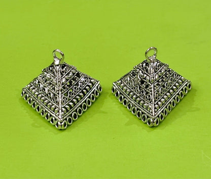 Triangle Shaped Filigree Jhumka Base