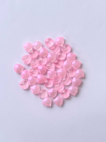 Pastel Pink Tulip Beads