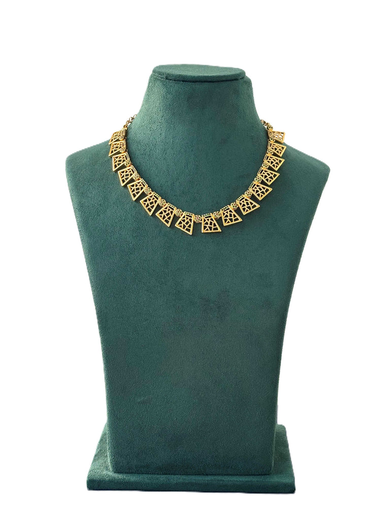 Geometric Shape Designer Necklace 1