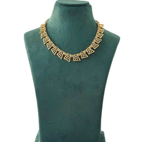 Geometric Shape Designer Necklace 1