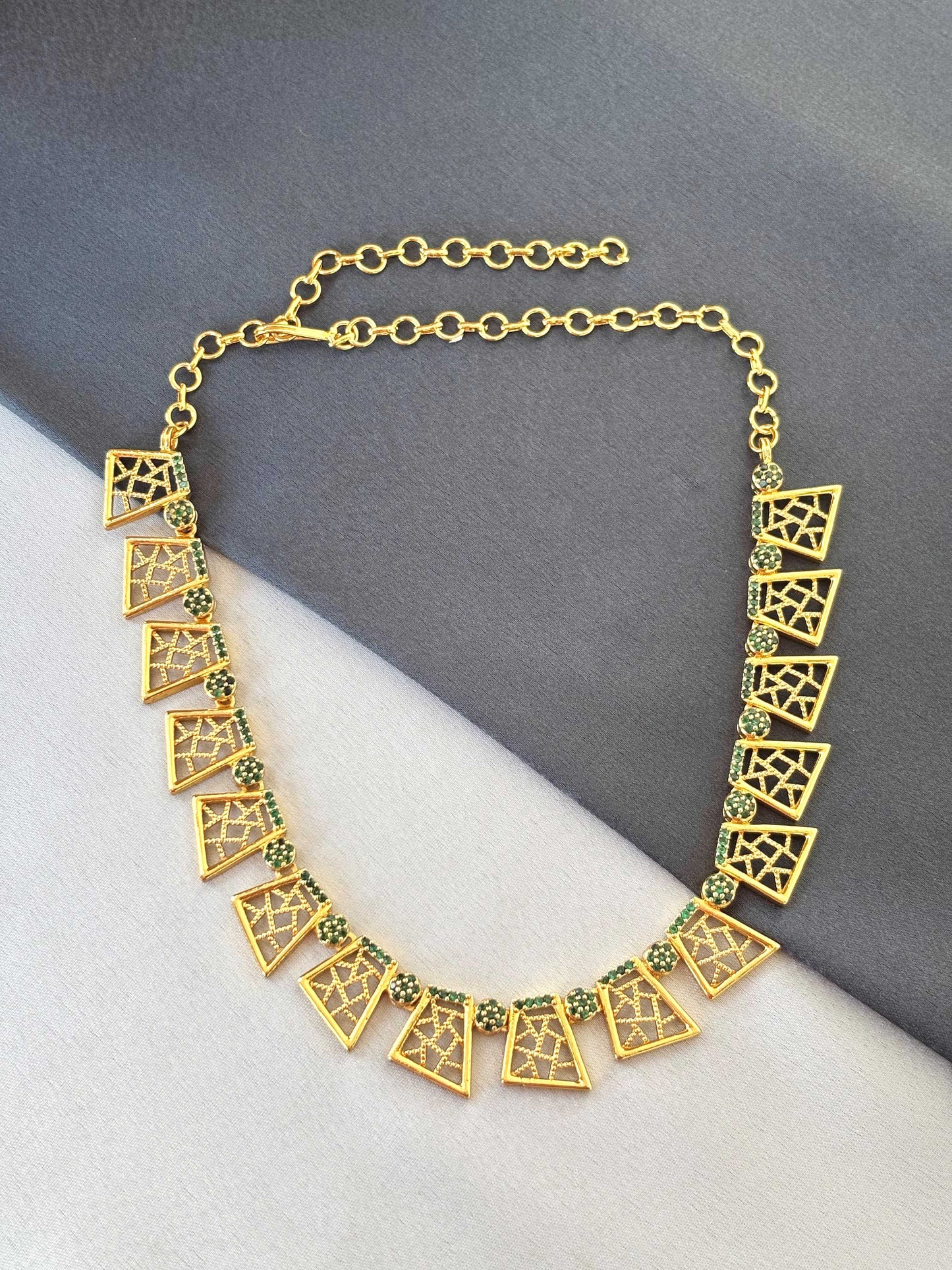 Geometric Shape Designer Necklace 2