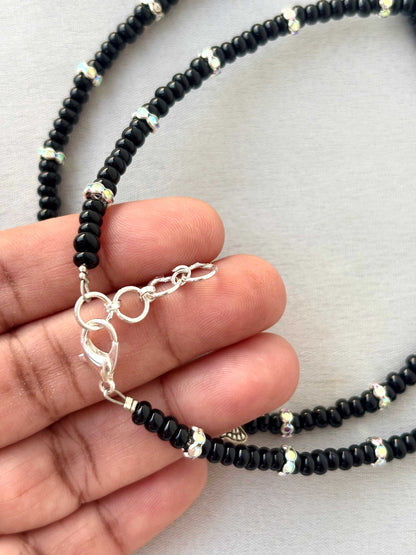 Seed Beads with Butterfly Anklets Size 10