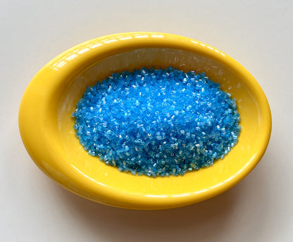 Sky Blue Hex Cut Seed Beads