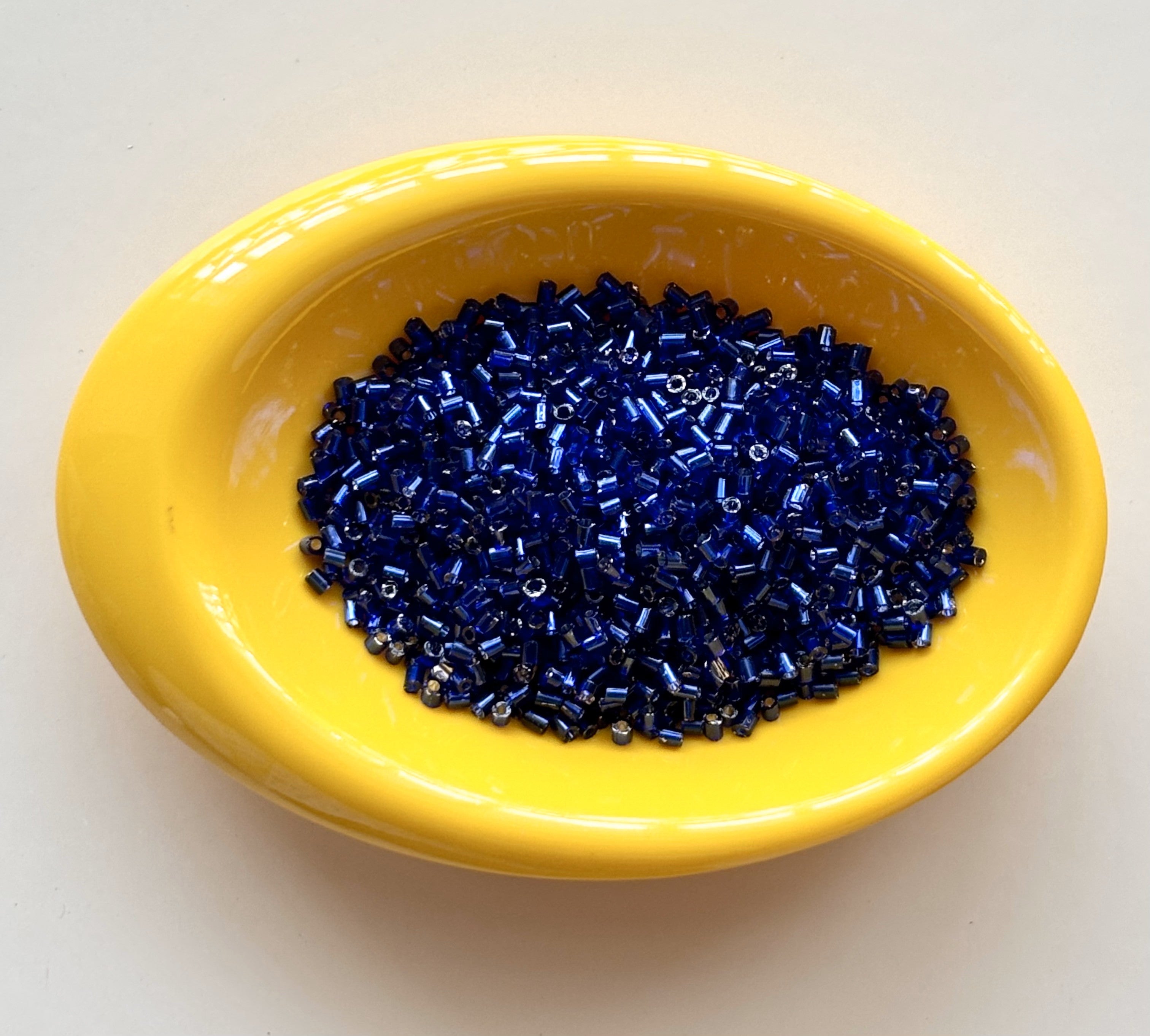 Midnight Blue Two Cut Beads