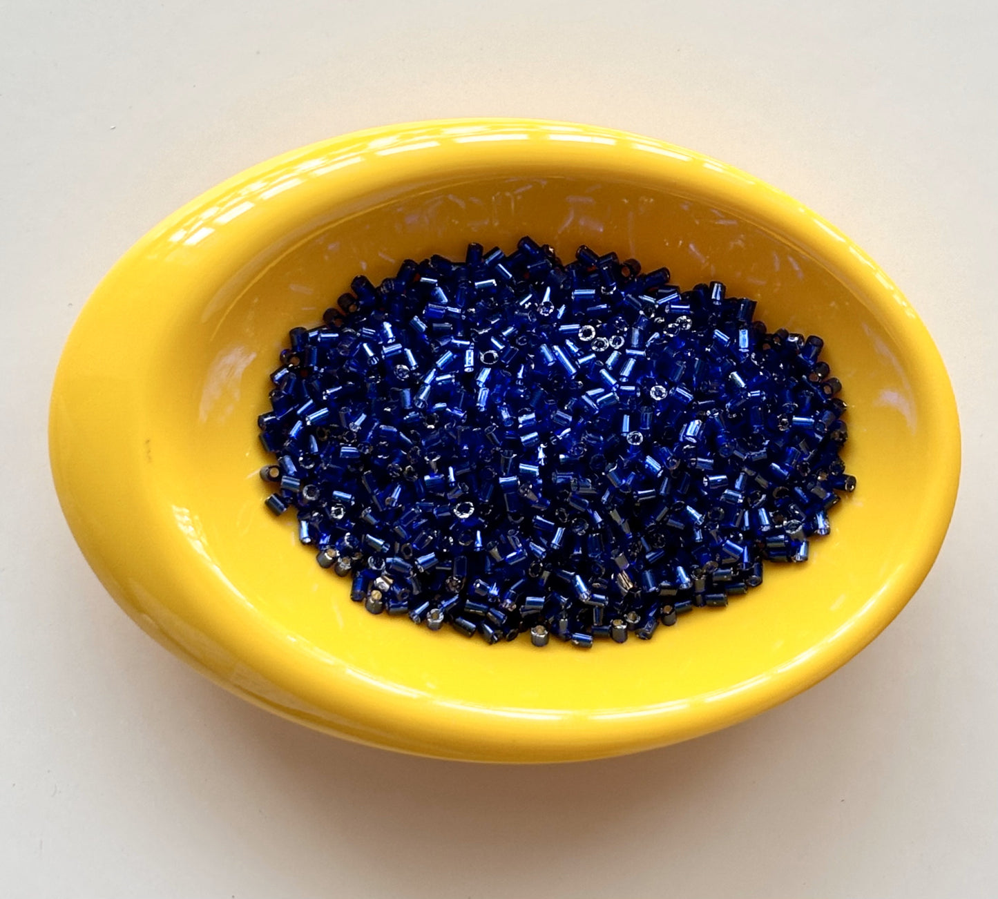 Midnight Blue Two Cut Beads