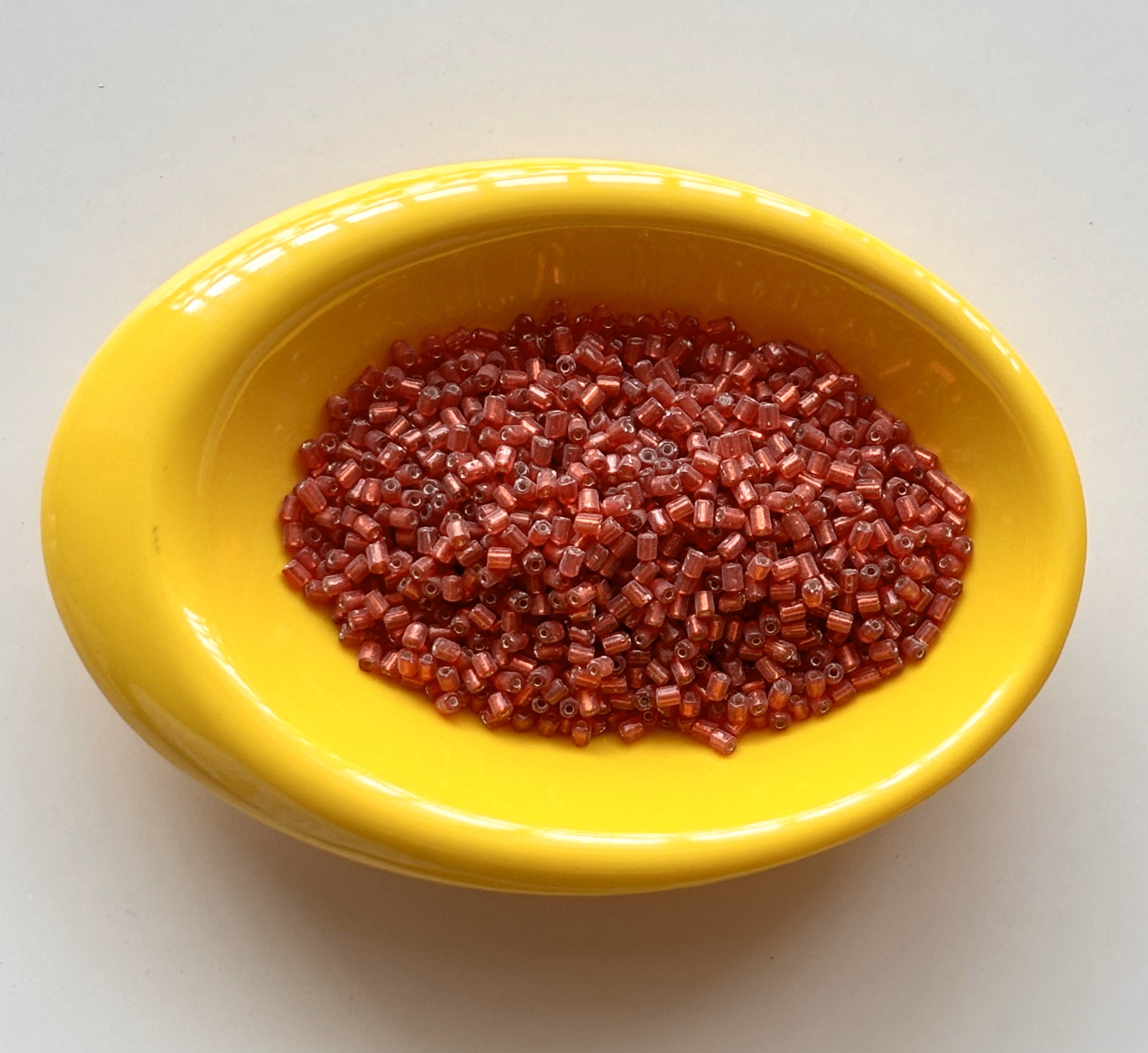 Blush Red Two Cut Beads