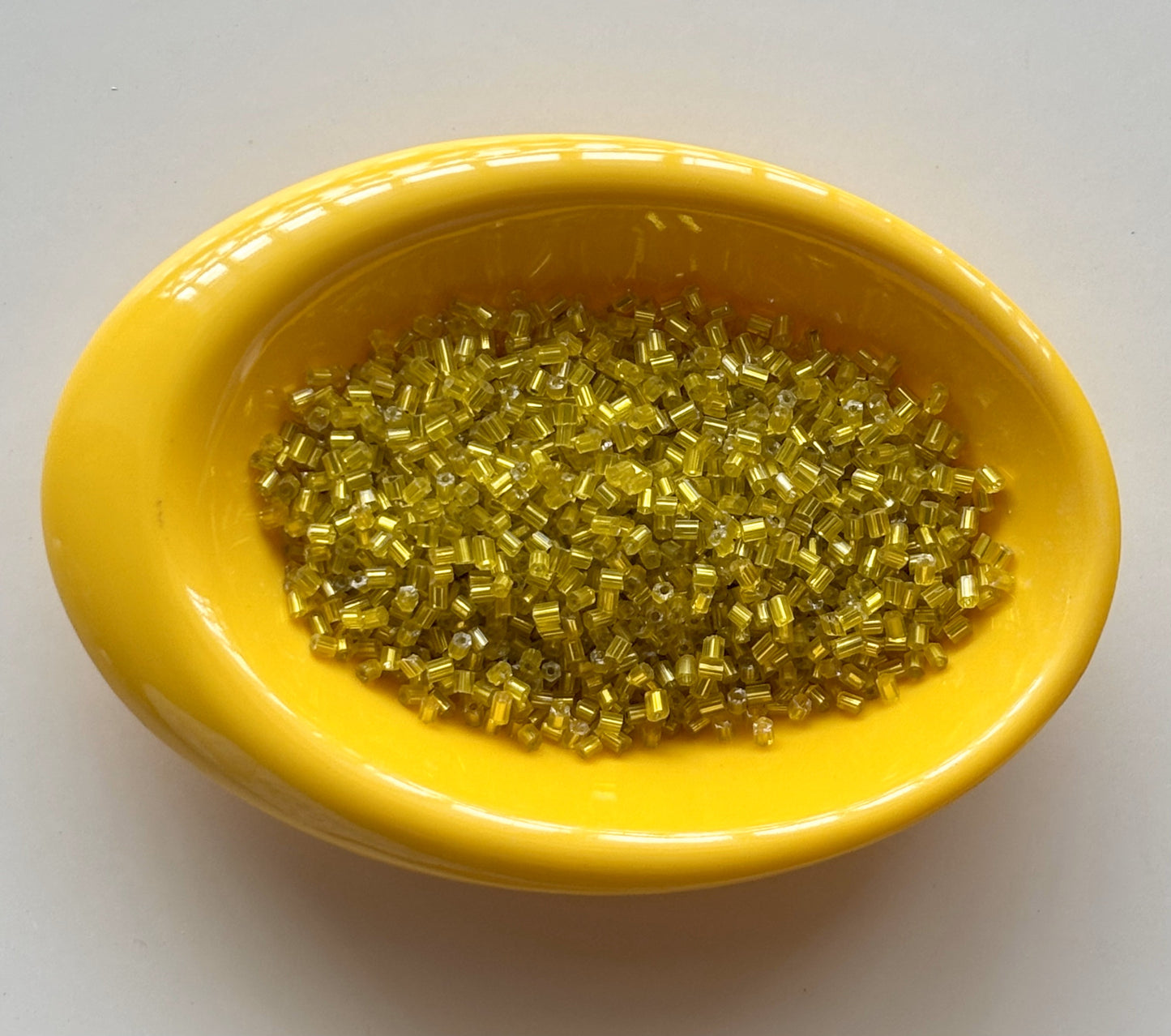 Corn Yellow Two Cut Beads