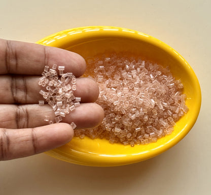 Flamingo Pink Two Cut Beads