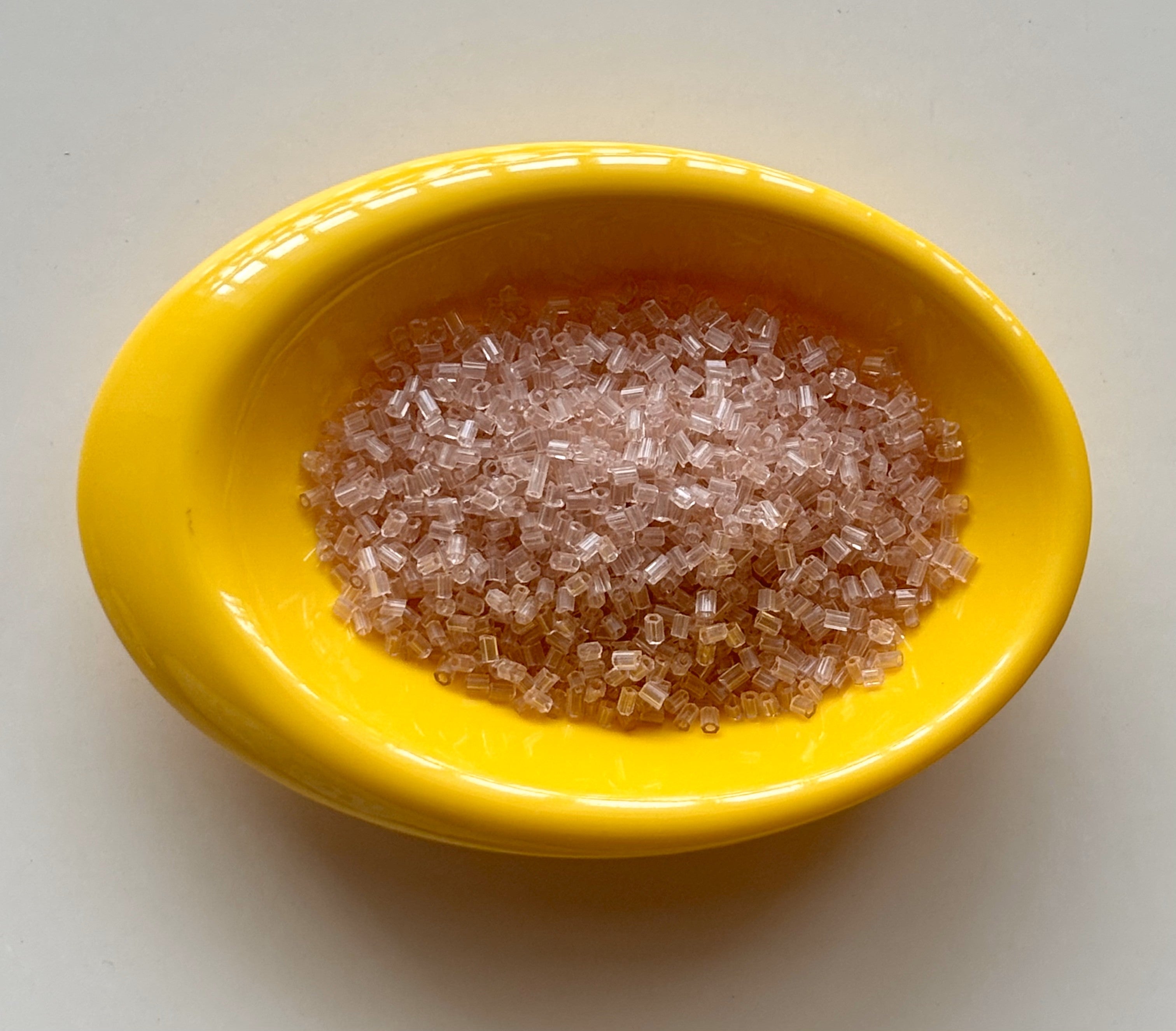 Flamingo Pink Two Cut Beads