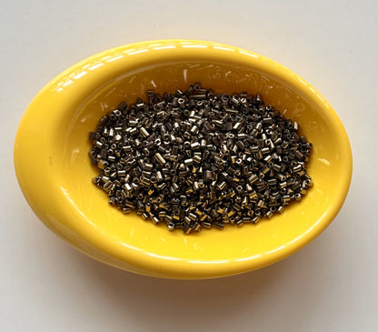 Brunette Brown Two Cut Beads