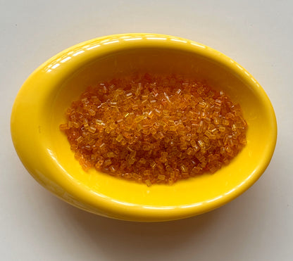 Cider Orange Two Cut Beads