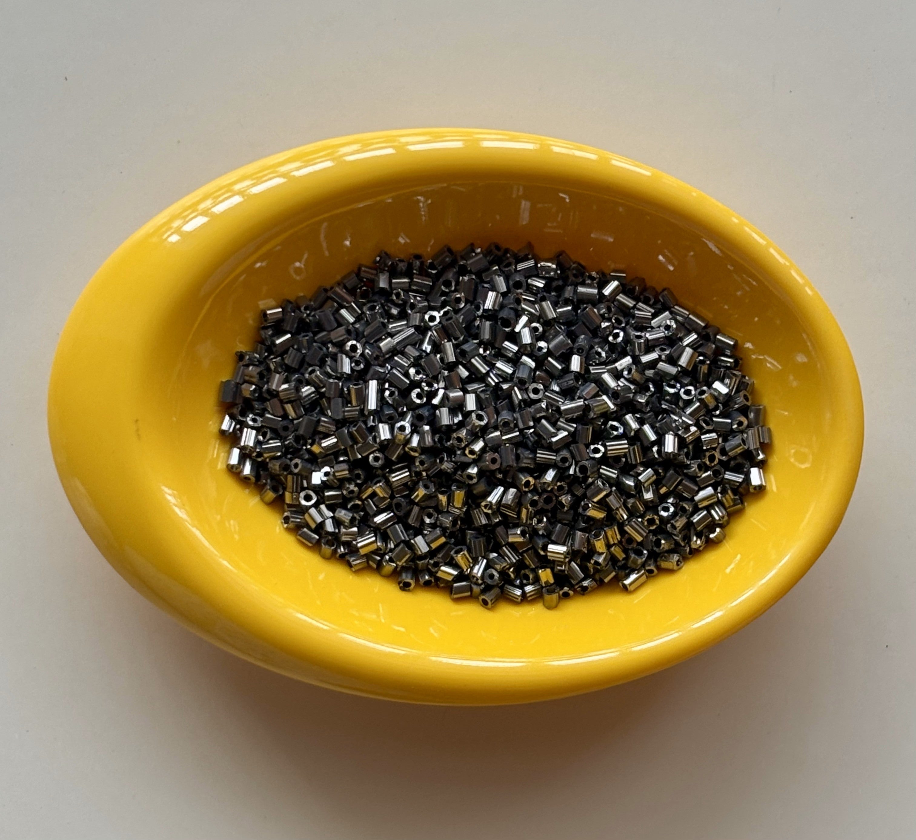 Shadow Grey Two Cut Beads