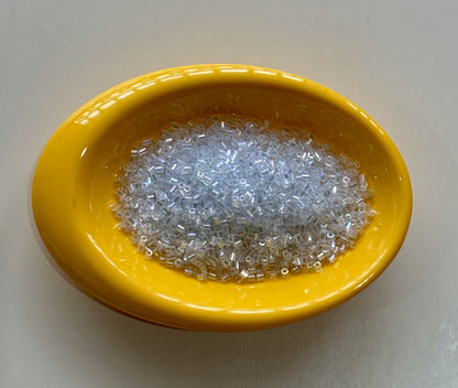 Porcelain White Two Cut Beads