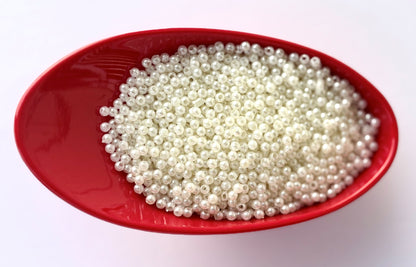 Cream Acrylic Pearl Bead 3MM