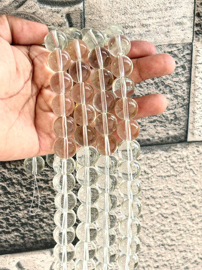 Clear 12MM Glass Beads