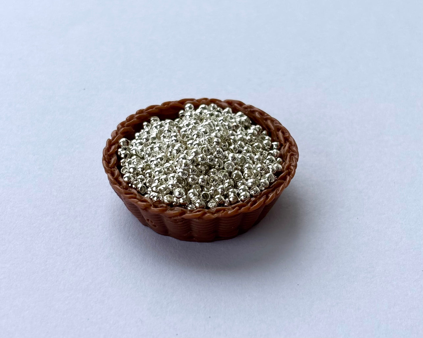 High-Quality Silver Round Crimp Beads for Jewelry Making and Crafts