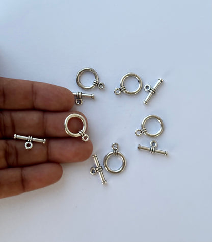 High-Quality Silver Toggle Clasps for Jewelry Making