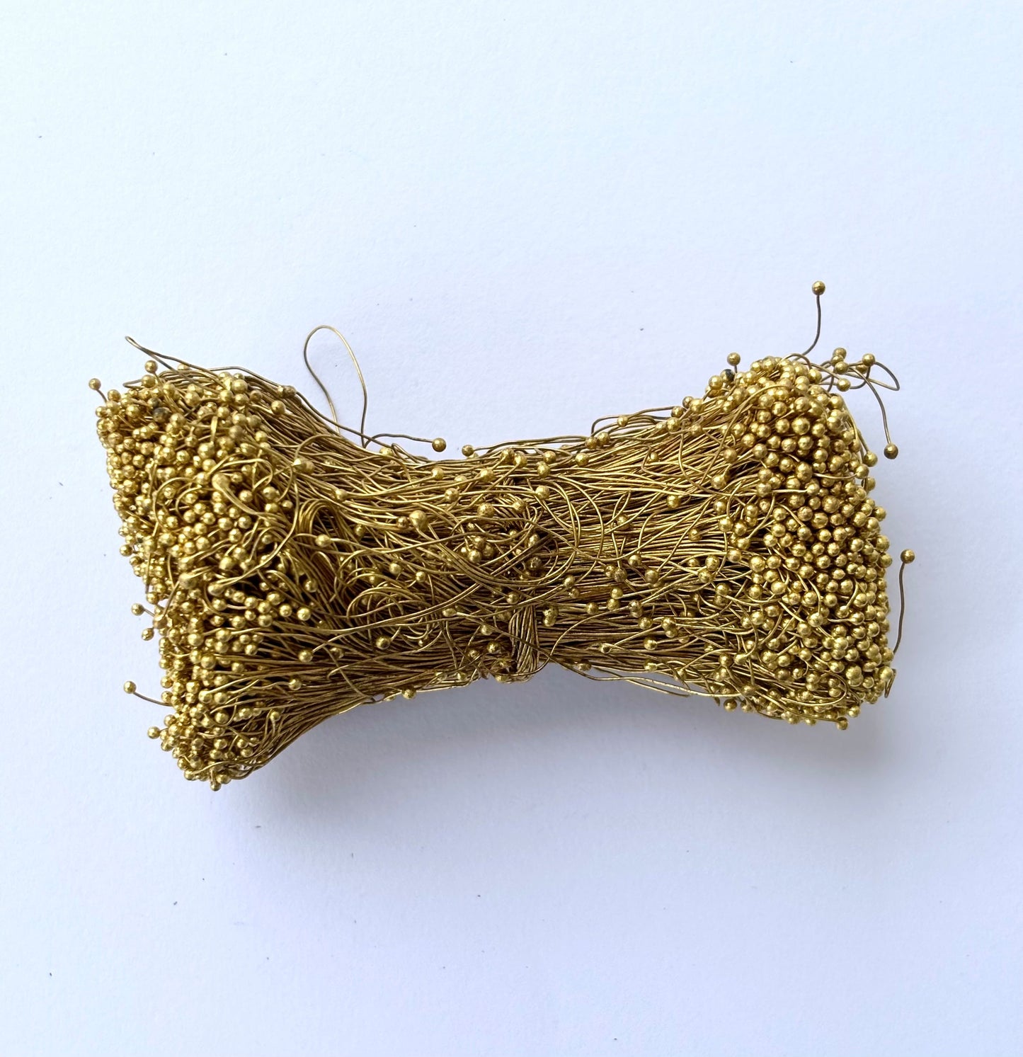 Gold Ball Head Pins for Jewelry Making 30 gauge