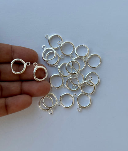 Premium Silver Lever Back Earring Hooks