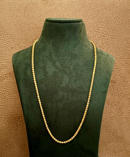 Designer Link Gold-Plated Chain for Men and Women