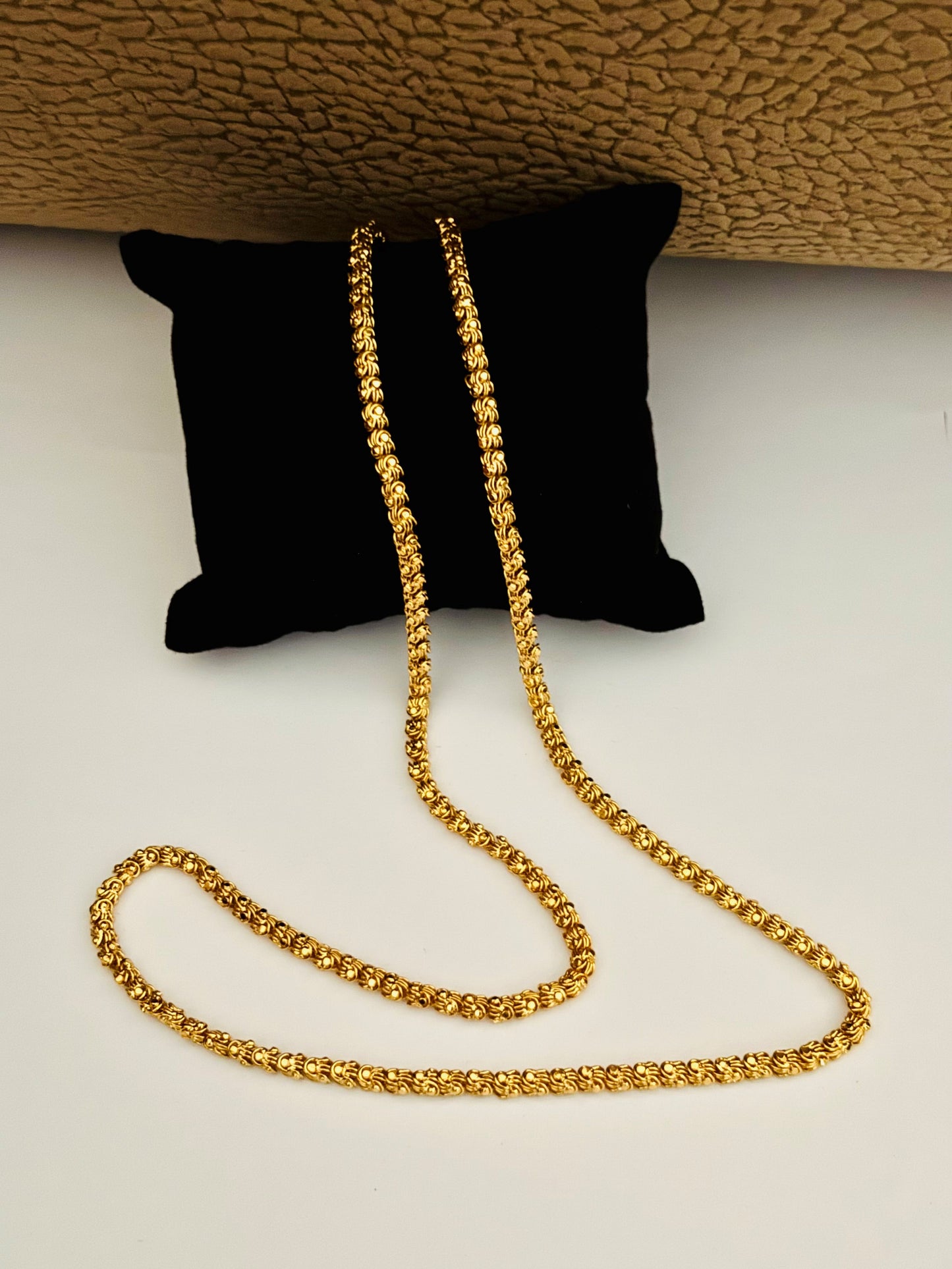 Designer Link Gold-Plated Chain for Men and Women