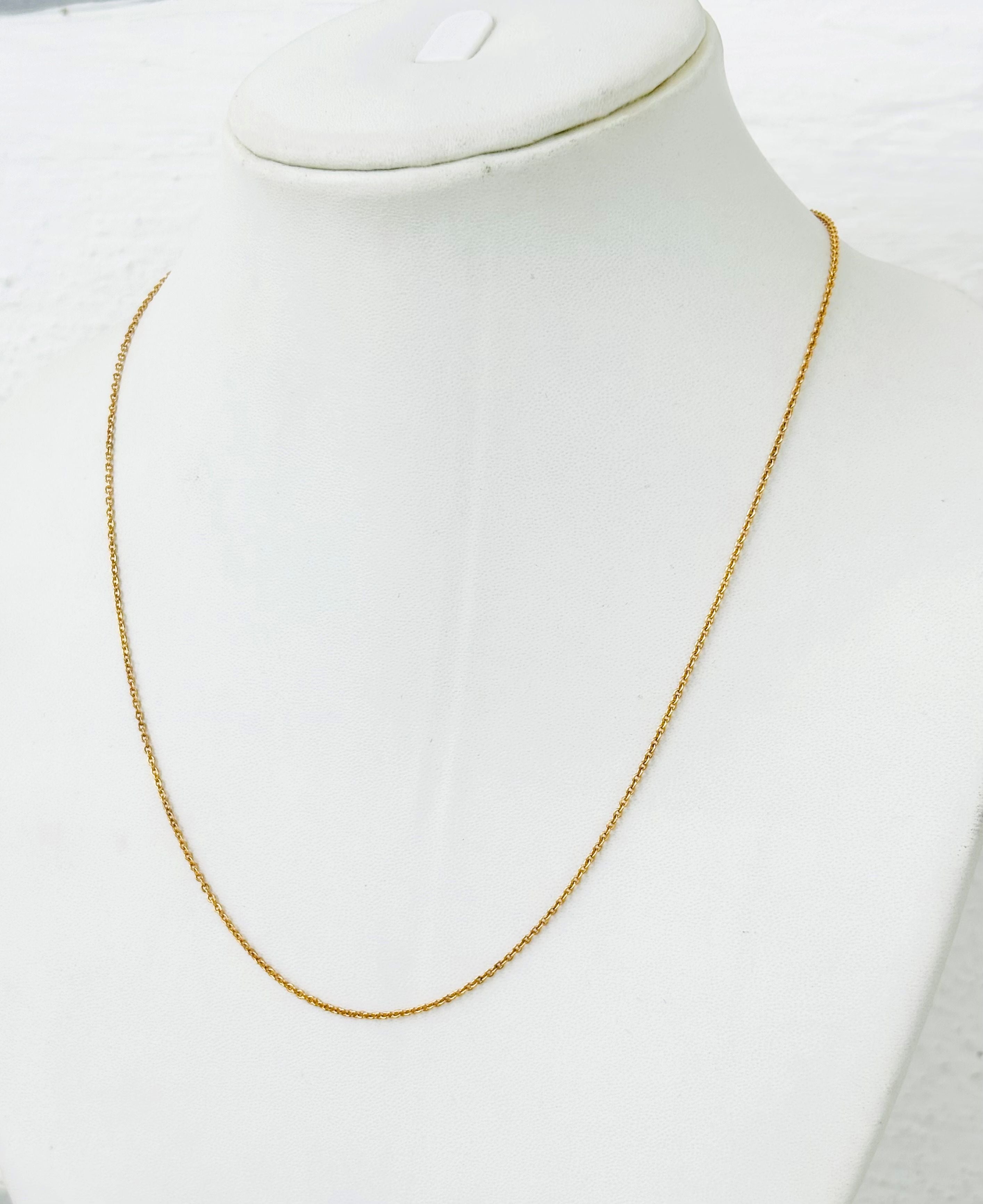 Gold Plated Thin Chain for Daily Wear