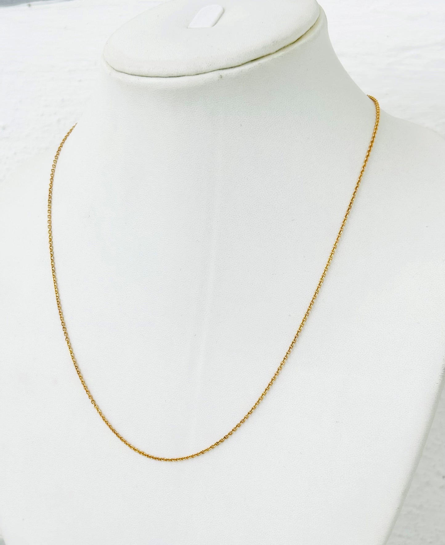 Gold Plated Thin Chain for Daily Wear