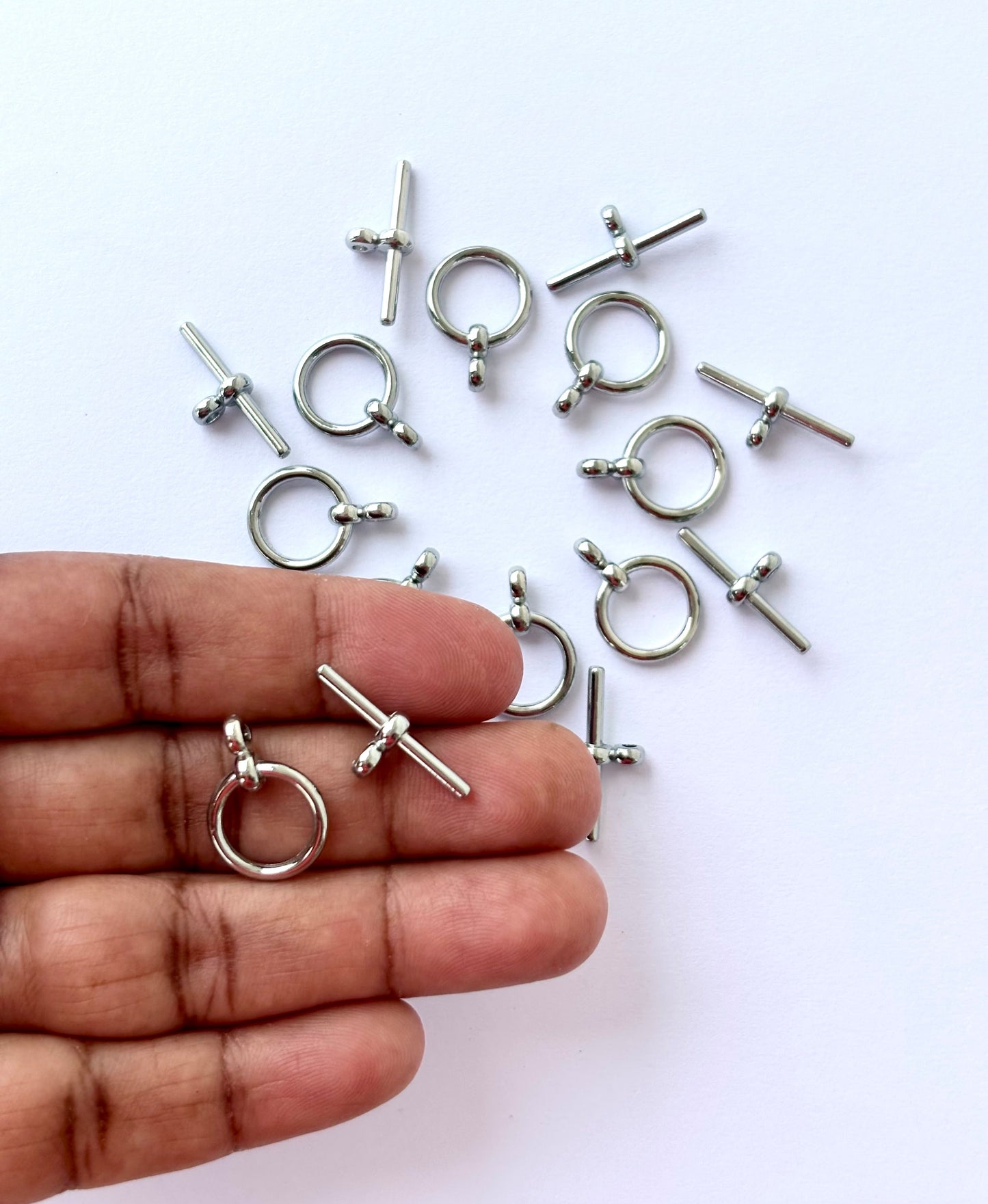 Modern Steel Toggle Clasps