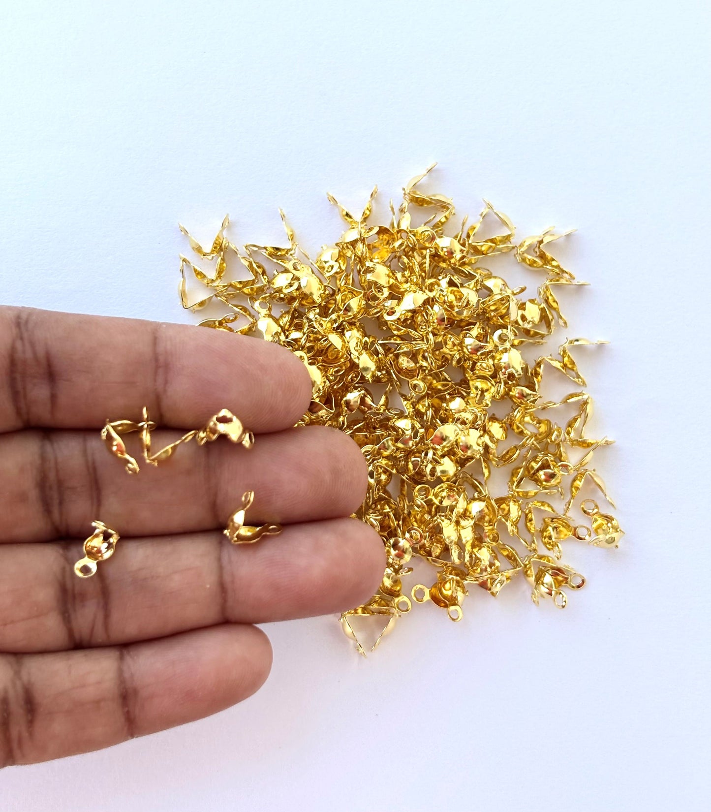 Gold Plated Bead Tips