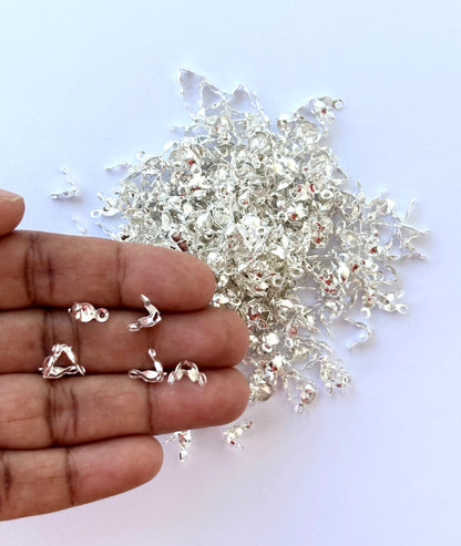 Silver Plated Bead Tips