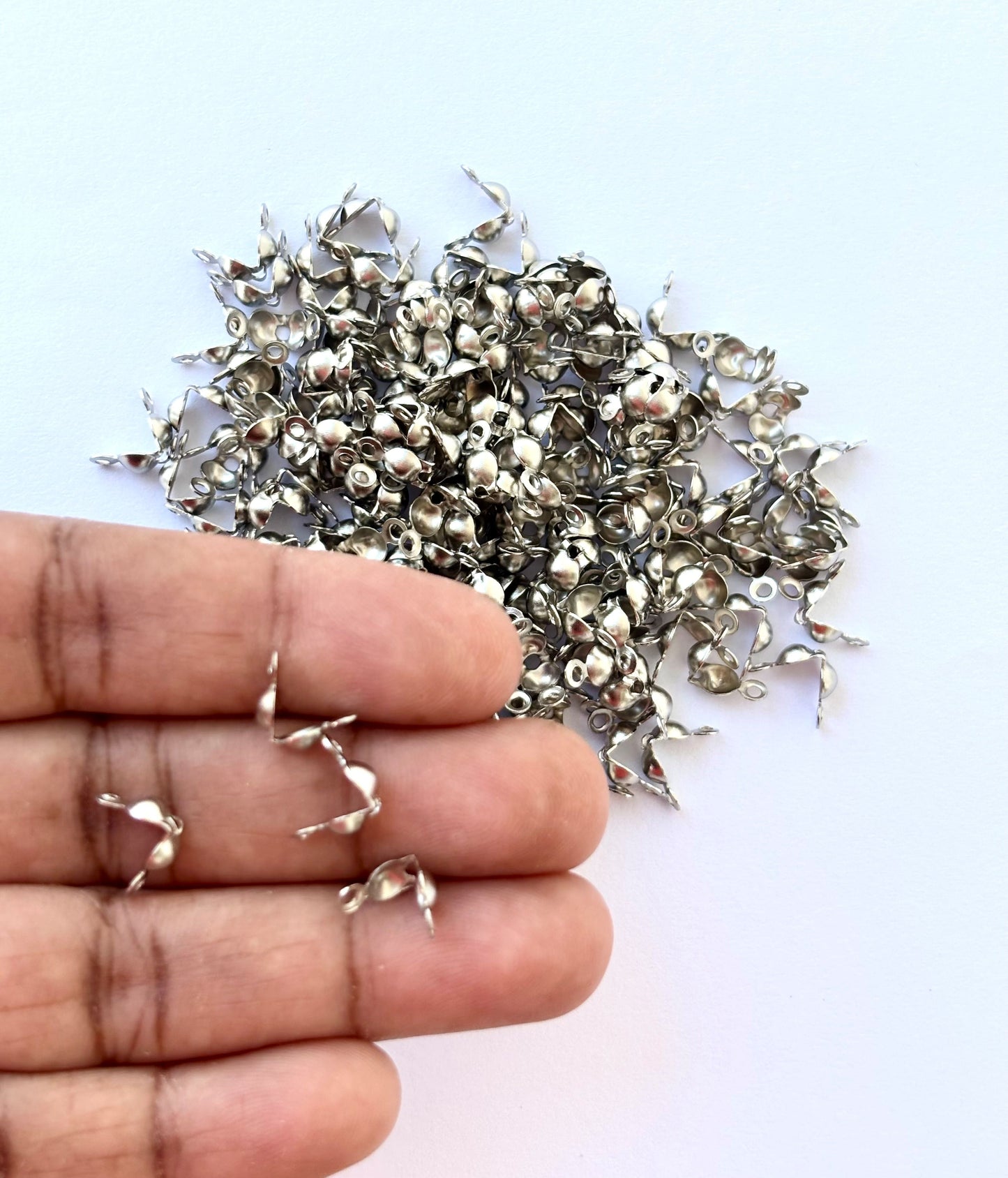 Gunmetal Plated Bead Tips