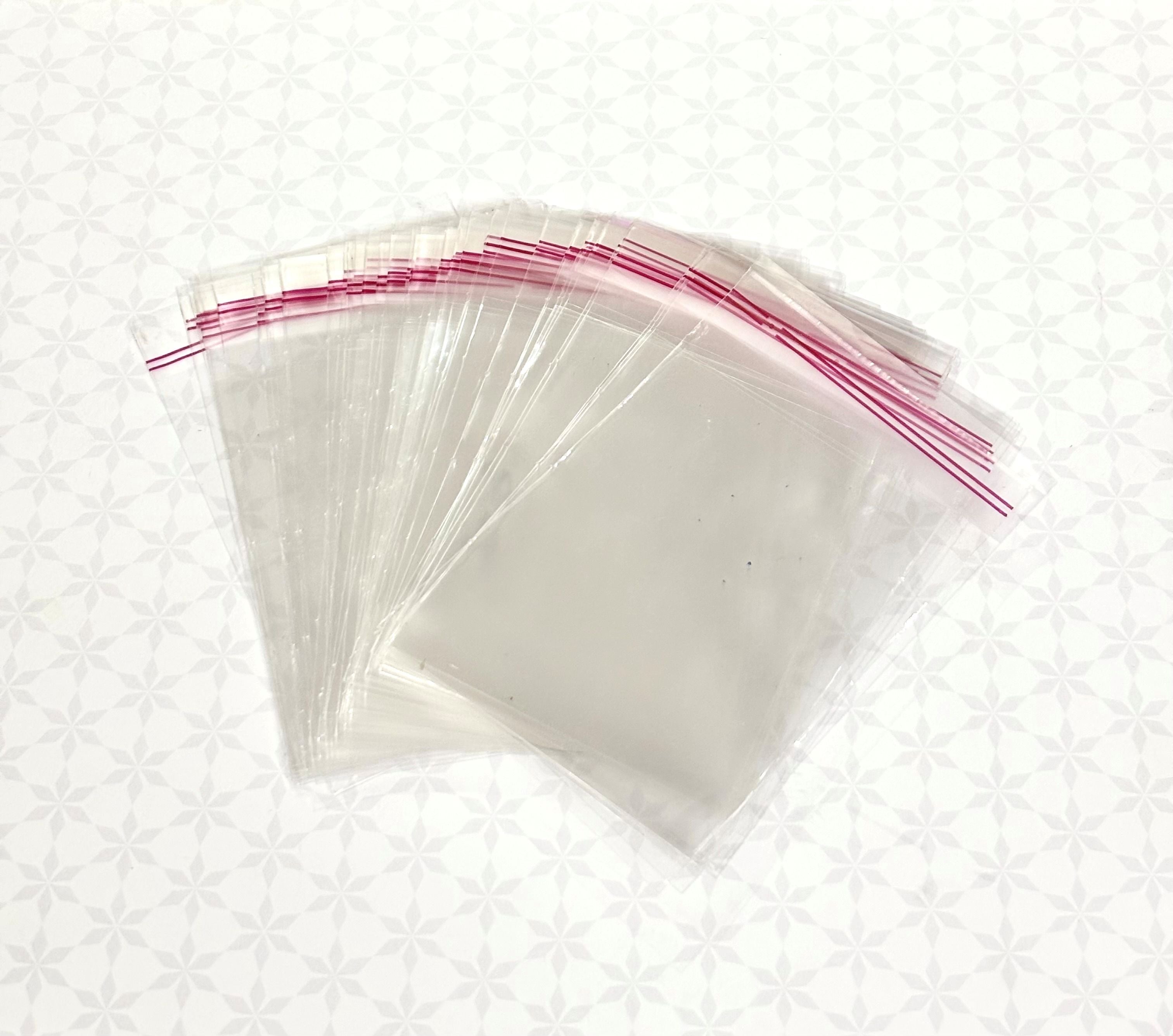 Clear Self-Adhesive Poly Bags 2.5 x 3