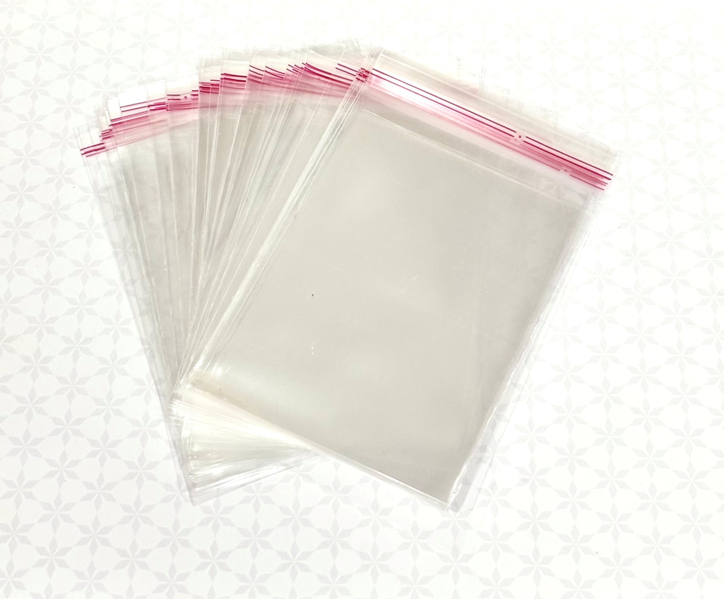 Clear Self-Adhesive Poly Bags 3.5 x 4.5