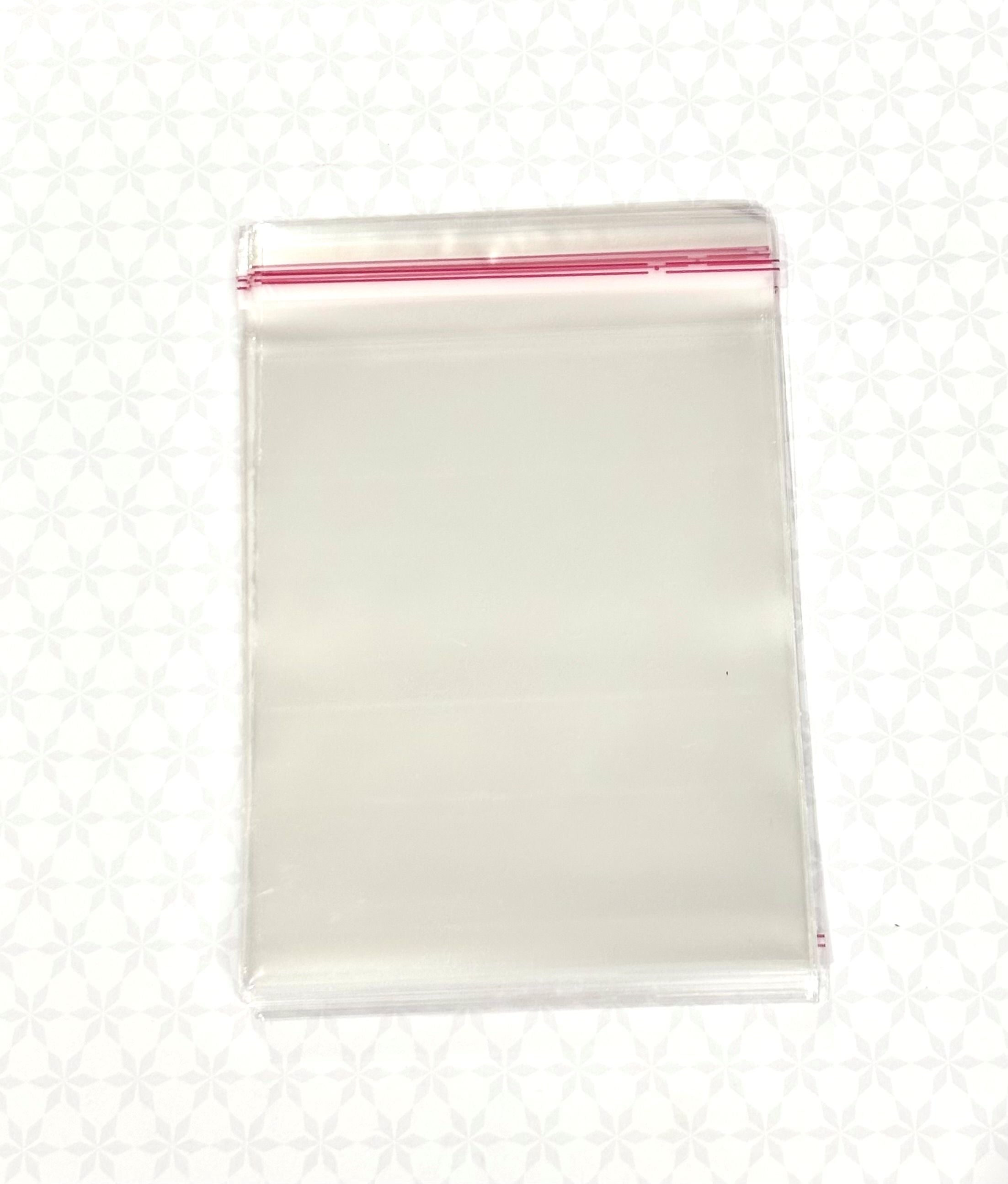 Clear Self-Adhesive Poly Bags 5 x 4