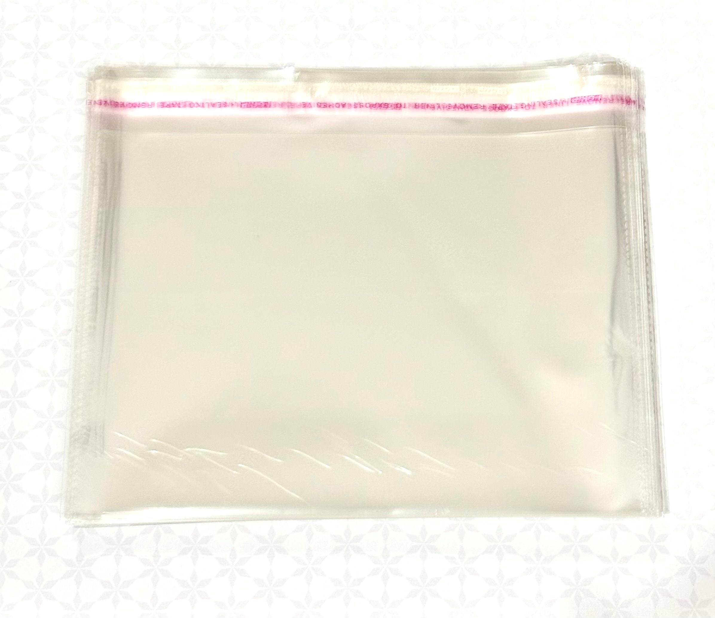 Clear Self-Adhesive Poly Bags 5 x 7