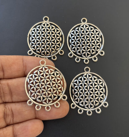Flower of Life Connector Pendants