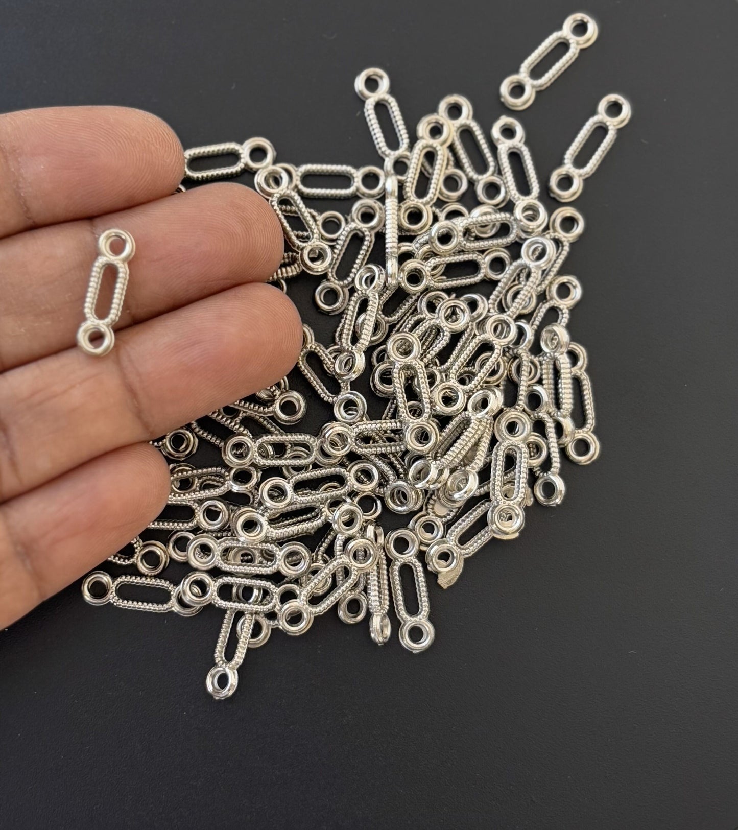 Tibetan Silver Two Hole Spacer Connectors